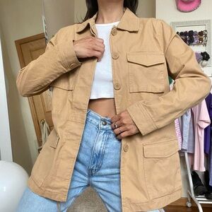Women's Tan Chore Coat / Jacket